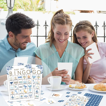 Bible Bingo Game - 24 Player Christian Church Bingo Cards for Women, Men & Family Parties - JK0103