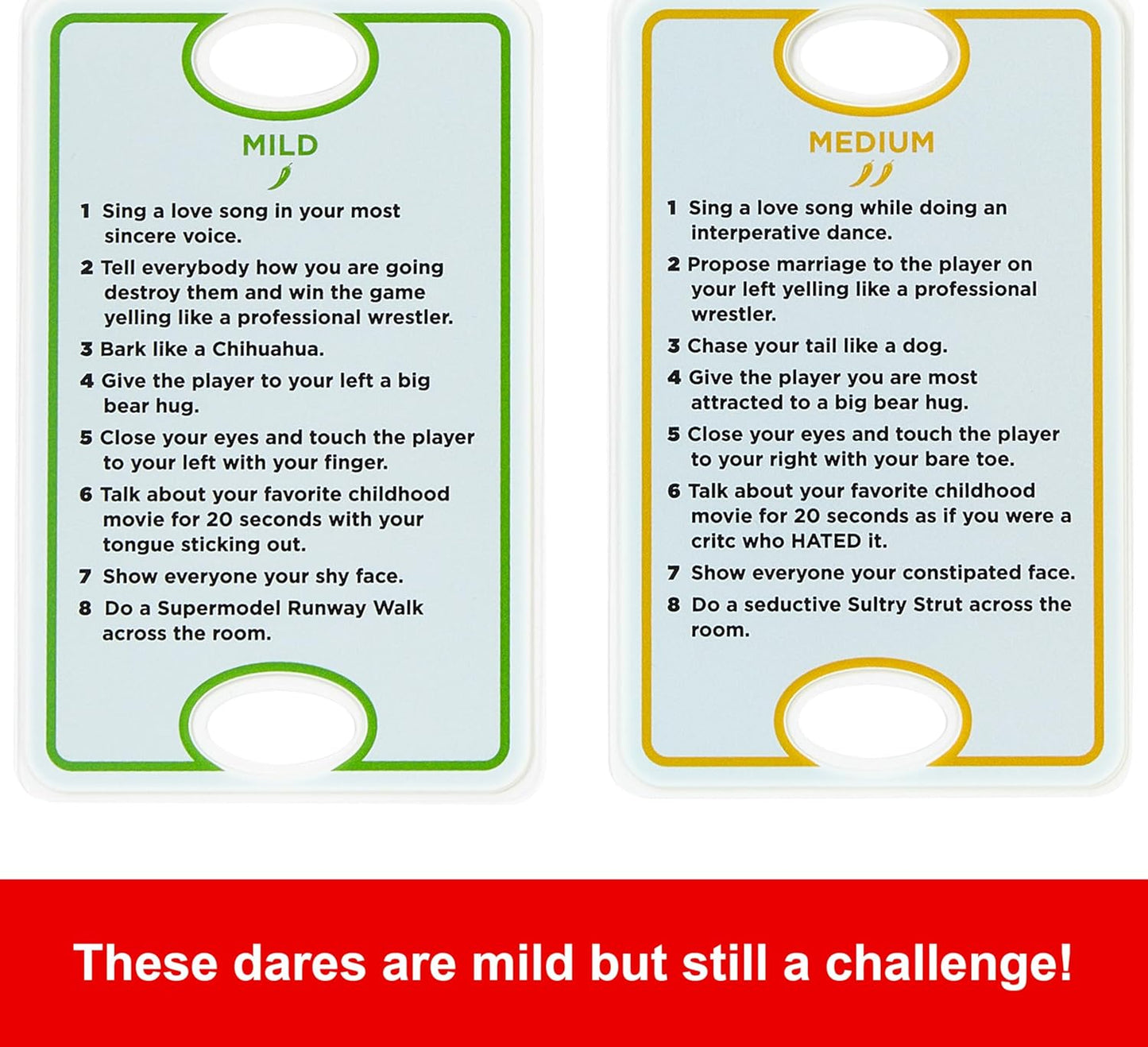 Mattel Games UNO Dare Adults Only Card Game for Game Night, Travel, Camping & Party