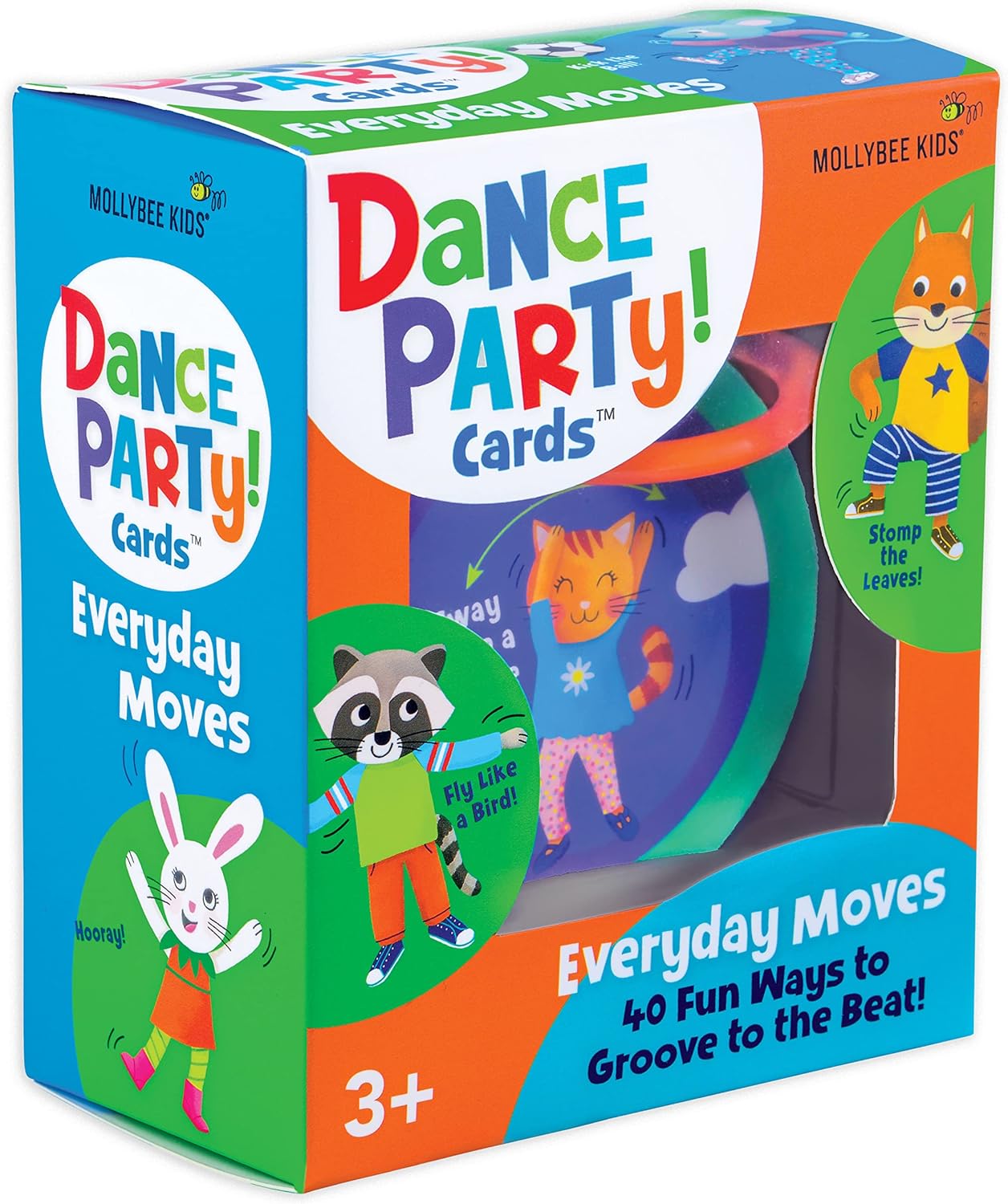 MOLLYBEE KIDS Dino Stomp and Roar, Toddler and Preschool Dinosaur Activity Cards, Gifts for 3, 4 Year Olds, Toddler Activities