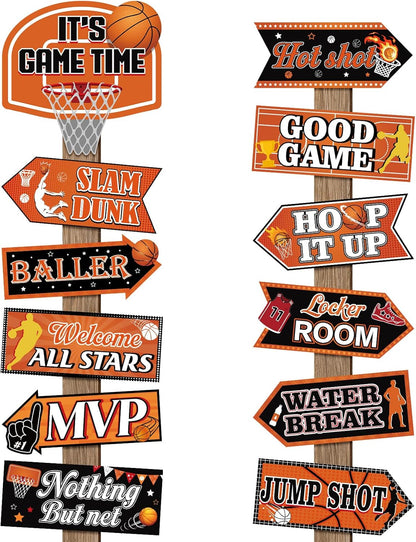 24 Pieces Retirement Decorations Retirement Party Directional Sign Retired Welcome Signs for Adults Retirement Themed Party Decorations Birthday Party Supplies