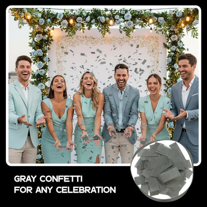Ultimate Confetti, Multicolor Biodegradable Confetti - Rectangular Fluttering Tissue Paper Confetti for Cannon and Launcher use - Best for Holidays, Birthday, Wedding, and Parties - 1 lb, 16 oz