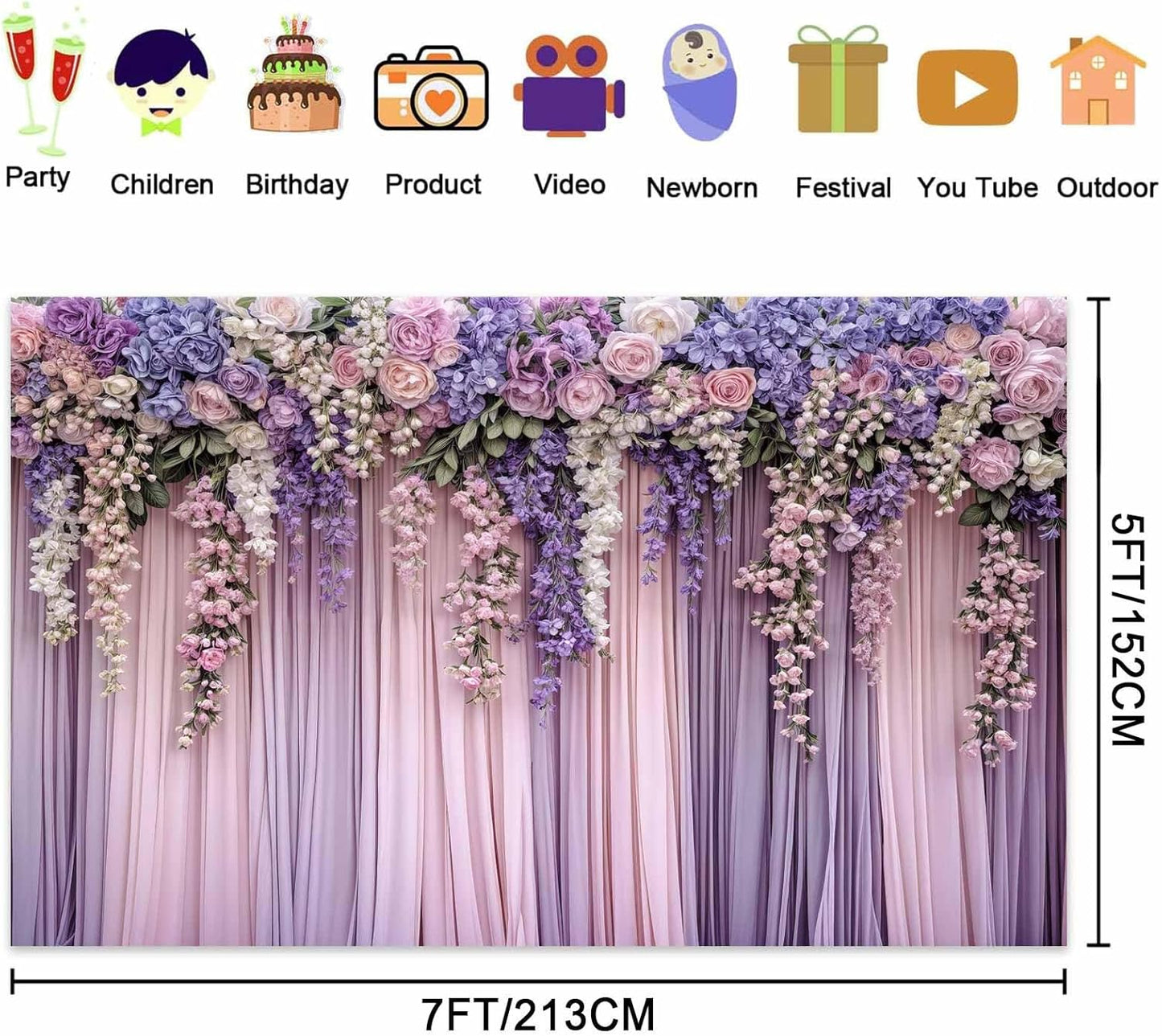 10x8ft Country Wedding Photography Backdrop Rustic Barn Door Photography Backdrop Farmhouse Pink Flower Cabin Wooden Birthday Baby Shower Wedding Bridal Party Banner Photo Booth Props Background