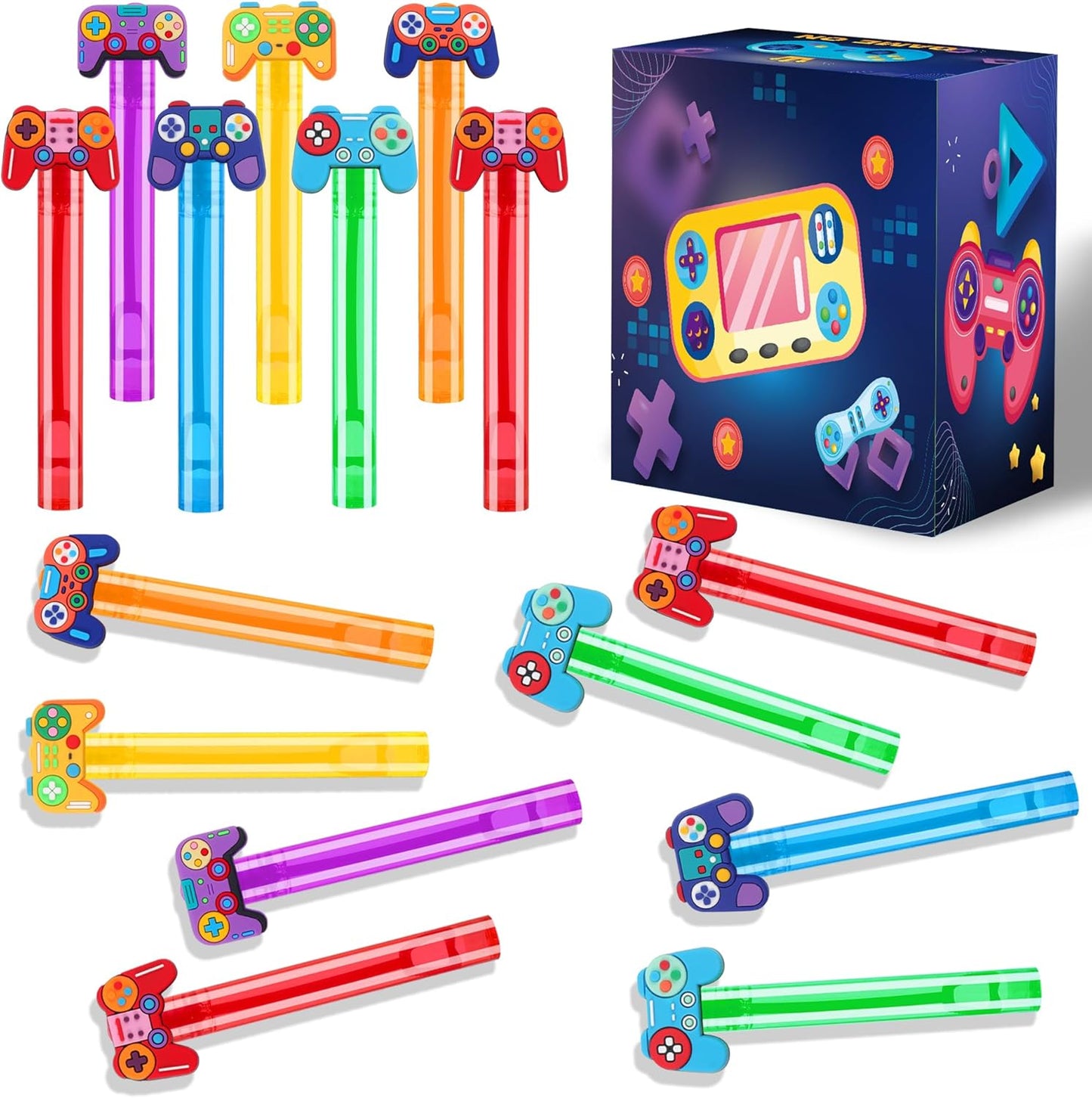 24PCS Animal Bubble Wands for Wild One Birthday Baby Shower Decorations Safari Jungle Theme Party Favors Supplies, Pinata Goodie Bags Filler, Classroom Prizes, Valentines Gifts, Easter Stuffers
