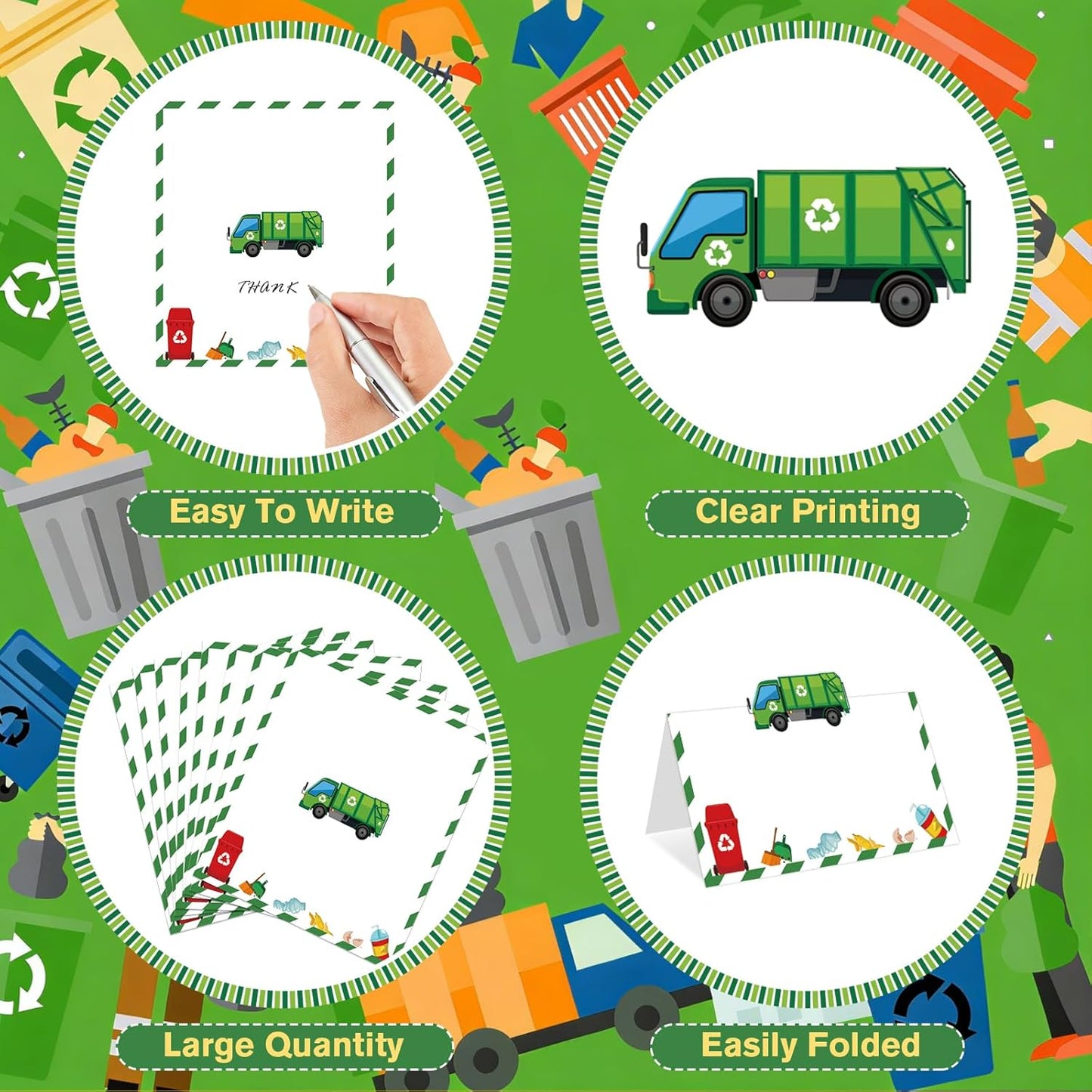 Construction Table Place Cards 50pcs Dump Truck Tent Cards Digger Excavator Food Labels Car Blank Name Card for Birthday Baby Shower Construct Theme Party Table Setting Supplies