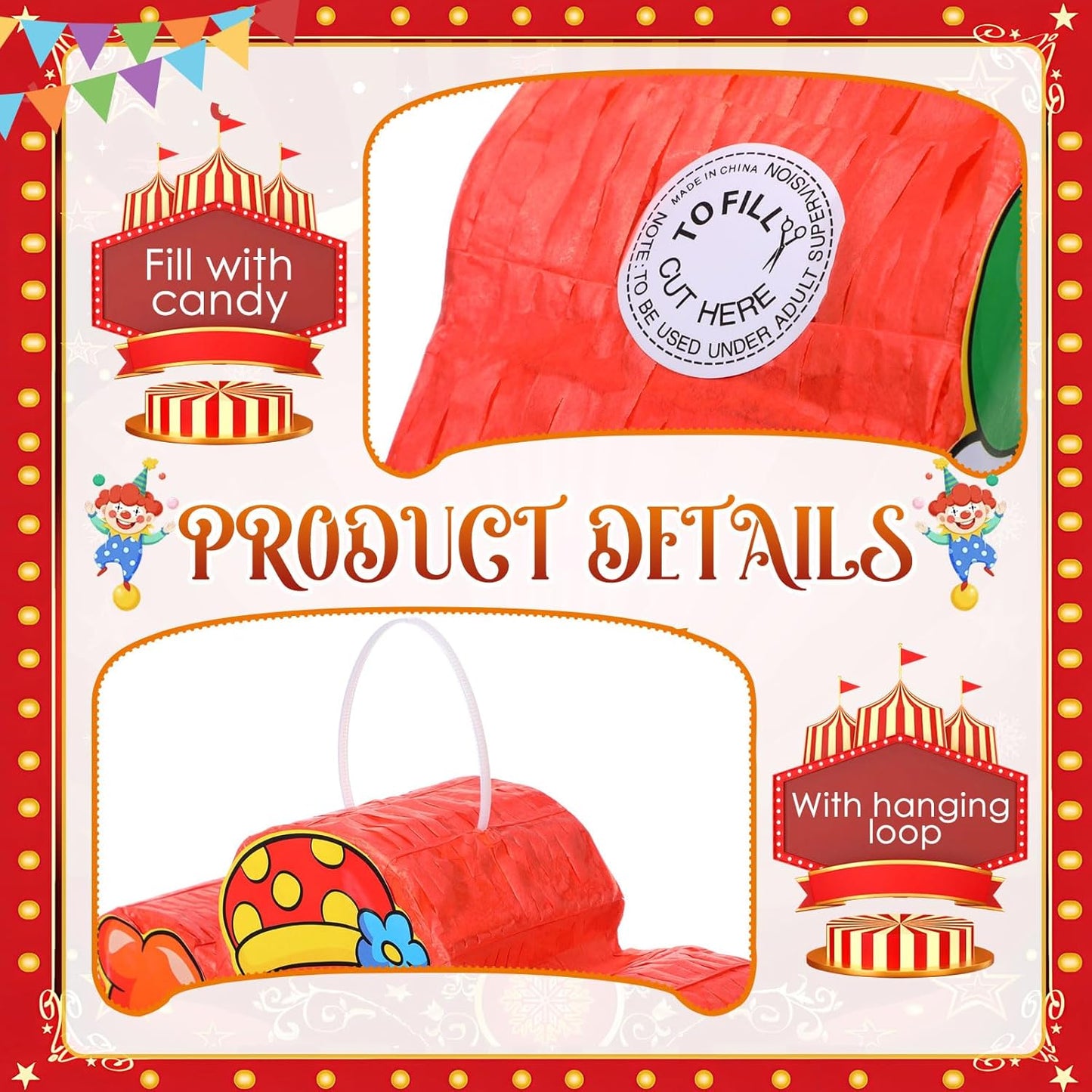Pasimy One Silly Goose Piñata with Blindfold and Stick Funny Piñata Bundle for Girls Pink Silly Goose Theme Birthday Baby Shower Halloween Party Decorations Game Supplies, 12.20 x 14.80 Inch