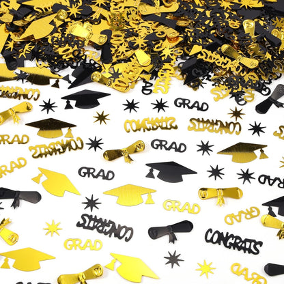 Silver and Blue Graduation Confetti 2026, 1000 Pcs Class of 2026 Table Centerpiece Grad Confetti for 2026 Graduation Party Decorations Supplies