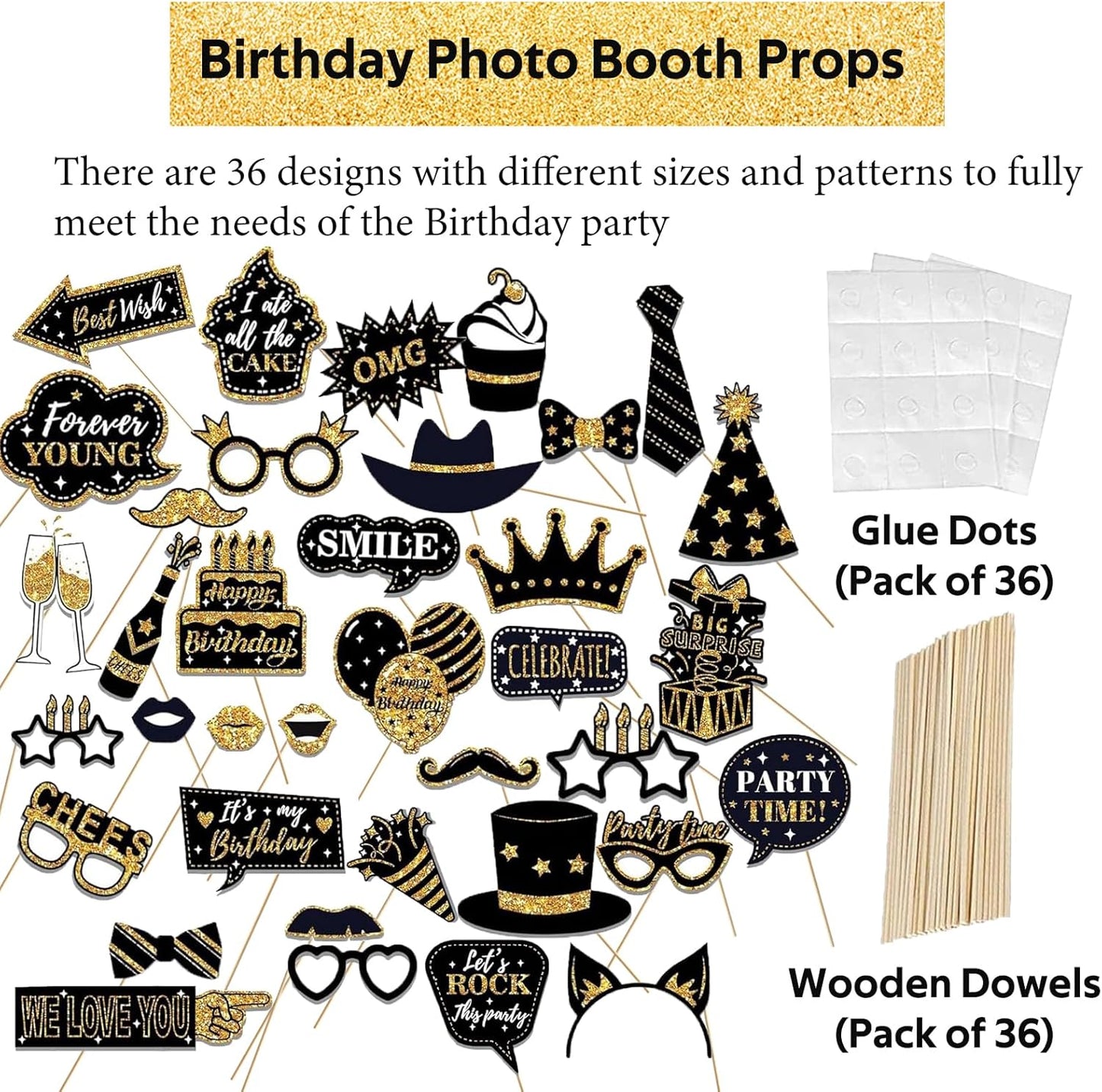 Hawaiian Party Photo Booth Props Kit, 30 PCS Luau Photo Booth Props with Large Inflatable Selfie Picture Frame for Hawaiian Tropical Tiki Summer Pool Party Supplies