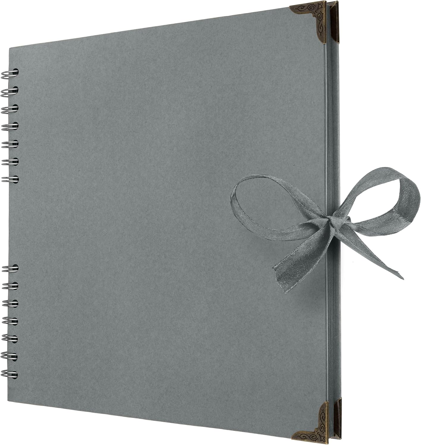 Bstorify Scrapbook Album 60 Pages (8 x 8 Inch) Brown Thick 200gsm Kraft Paper, Photo Album Scrapbook, Memory Book - Ideal for Your Scrapbooking Albums Art & Craft Projects