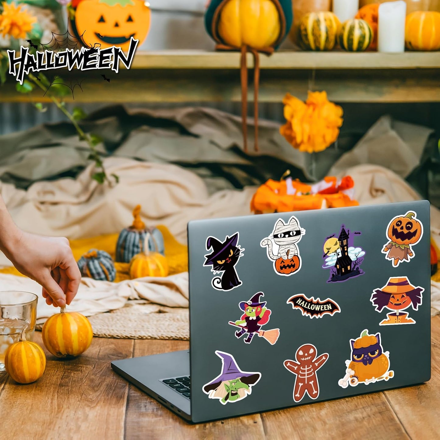 OHOME 100 PCS Water Bottle Stickers for Kids,Cute Animal Aesthetic Sticker Pack - Waterproof Vinyl Kawaii Stickers for Girls Boy Classroom Prizes,Party Favors for Scrapbook, Laptops, Journal,Birthday
