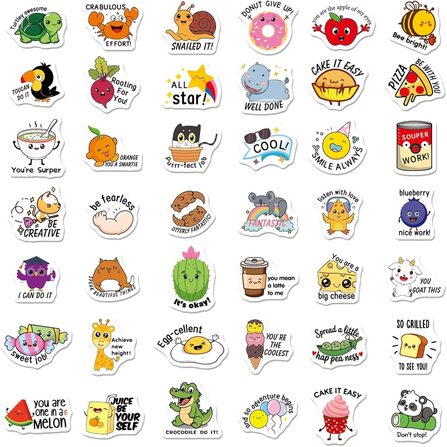 200Pcs Water Bottle Stickers for Kids Teens, Waterproof Vinyl Stickers, Stickers for Kids Classroom Decor, Teacher Supplies & Classroom Must Haves