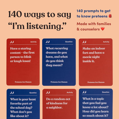 Partners are Human | 140 Conversation Cards to Help Deepen Romantic Relationships | Card Game for Bonding & Communication | Therapy for Adults