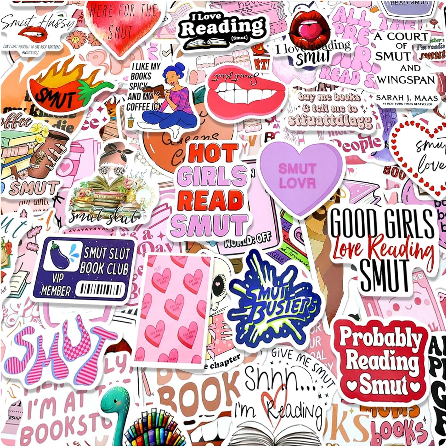 200Pcs Water Bottle Stickers for Kids, Cute Stickers for Water Bottles, Vinyl Waterproof Aesthetic Laptop Sticker Pack Classroom Prizes Skateboard for Kids Teens Girls Students (Cute-200pcs)