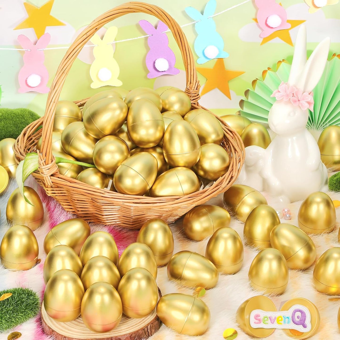 SevenQ Toy Cars Easter Basket Stuffers 24 Pcs, Prefilled Easter Egg Fillers Race Car Party Favors for Kids Birthday Goodie Bag Treasure Box Toys for Classroom Treat Prizes Pinata Egg Hunt Supplies