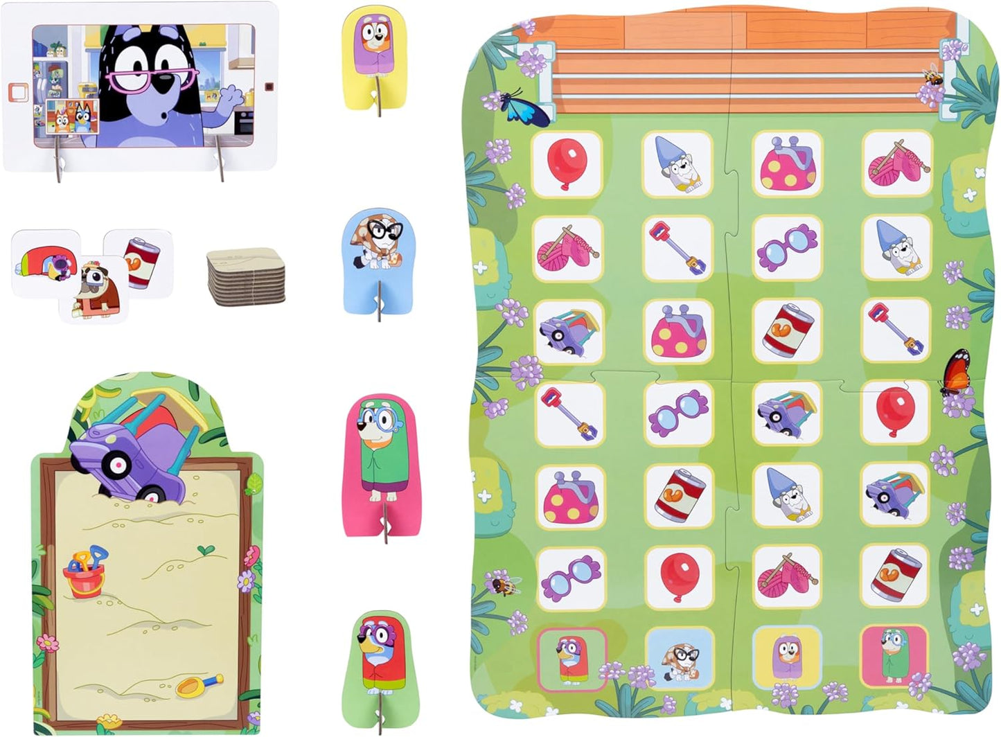 Bluey Fancy Restaurant Game, Join and Bingo as They Match Food Cards to Help Dad Prepare a Special Dinner for Mum, Serve up Fun While Building Memory and Matching Skills, Ages 3+, 2–4 Players
