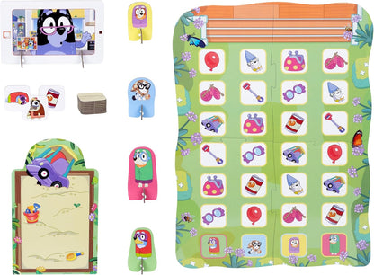 Bluey Fancy Restaurant Game, Join and Bingo as They Match Food Cards to Help Dad Prepare a Special Dinner for Mum, Serve up Fun While Building Memory and Matching Skills, Ages 3+, 2–4 Players