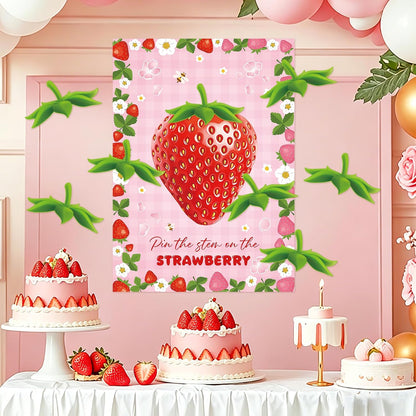 Pin The Crown on The Princess Party Games for Girls Princess Birthday Party with 24 Pcs Crowns, Large Princess Poster for Kids Girls Princess Birthday Party Princess Tea Party Decorations
