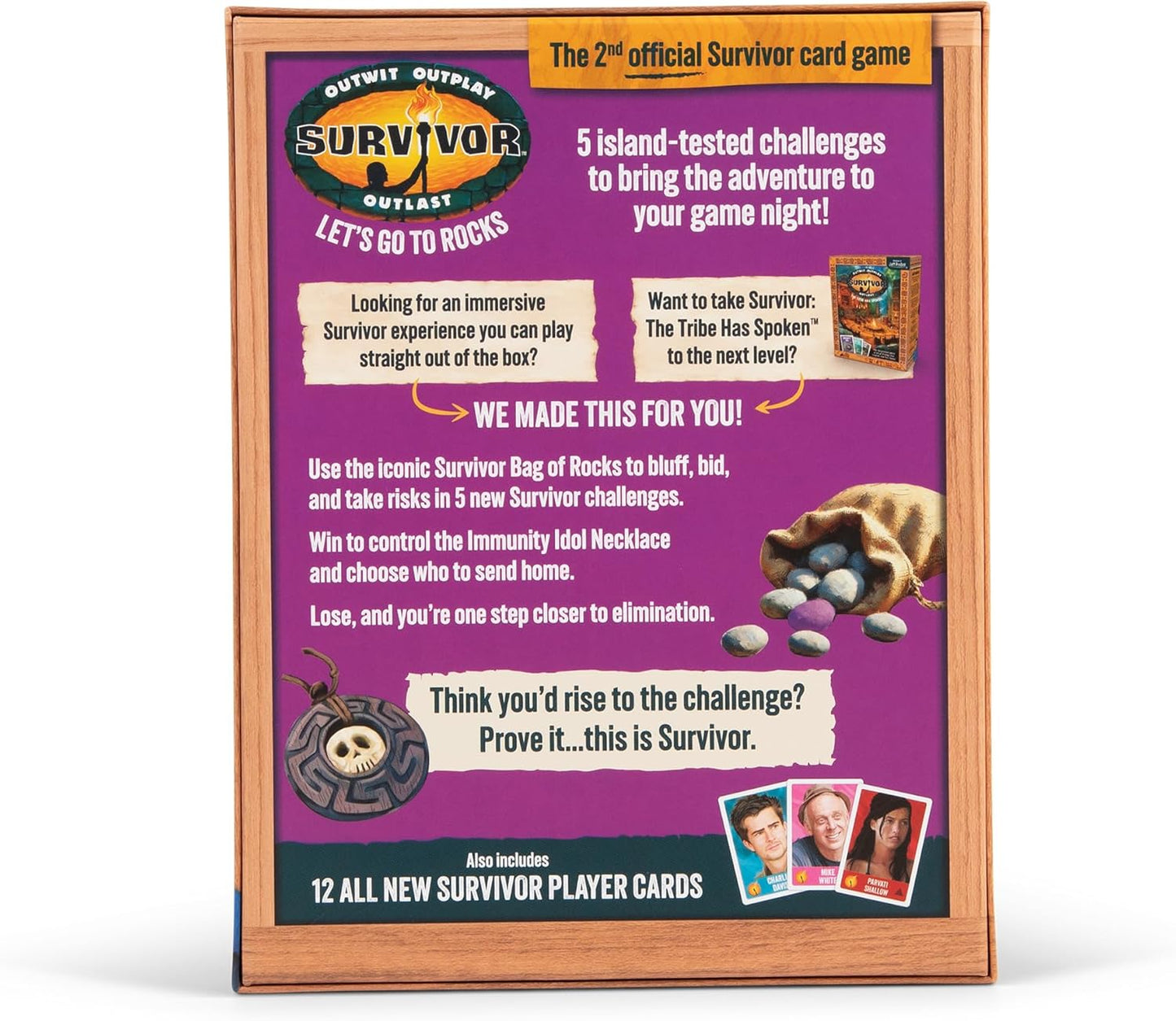 Exploding Kittens Survivor: The Tribe Has Spoken 3-6 Players - Ages 8+ - 30 Minutes to Play - Official Card Game for Survivor Fans - Family Game Night, Card Game