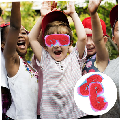 2pcs Funny Eye Patch Props Bulk Lash Sleep Mask Party Game Blindfold for Boys and Girls
