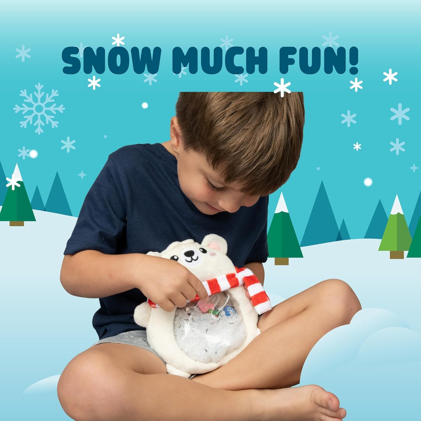Chuckle & Roar Sensory Seek & Find Scavenger Hunt Bear – Plush Travel Toy with Hidden Objects, 40 No-Reading Challenge Cards, Sensory Activity for Focus & Calm, Toddler Gift Ages 3+