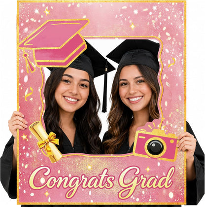 Nurse Photo Booth Props Graduation Decorations, Proud to Be A Nurse Large Selfie Photo Frame Cutout Nurses Week Lawn Decor Grad Party Supplies Blue