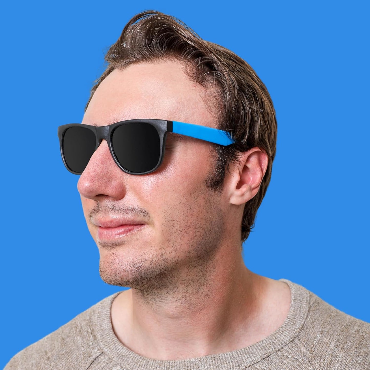 EDGEIWEAR 80s Neon Party Sunglasses for Adult Party Favors with CPSIA certified-Lead(Pb) Content Free