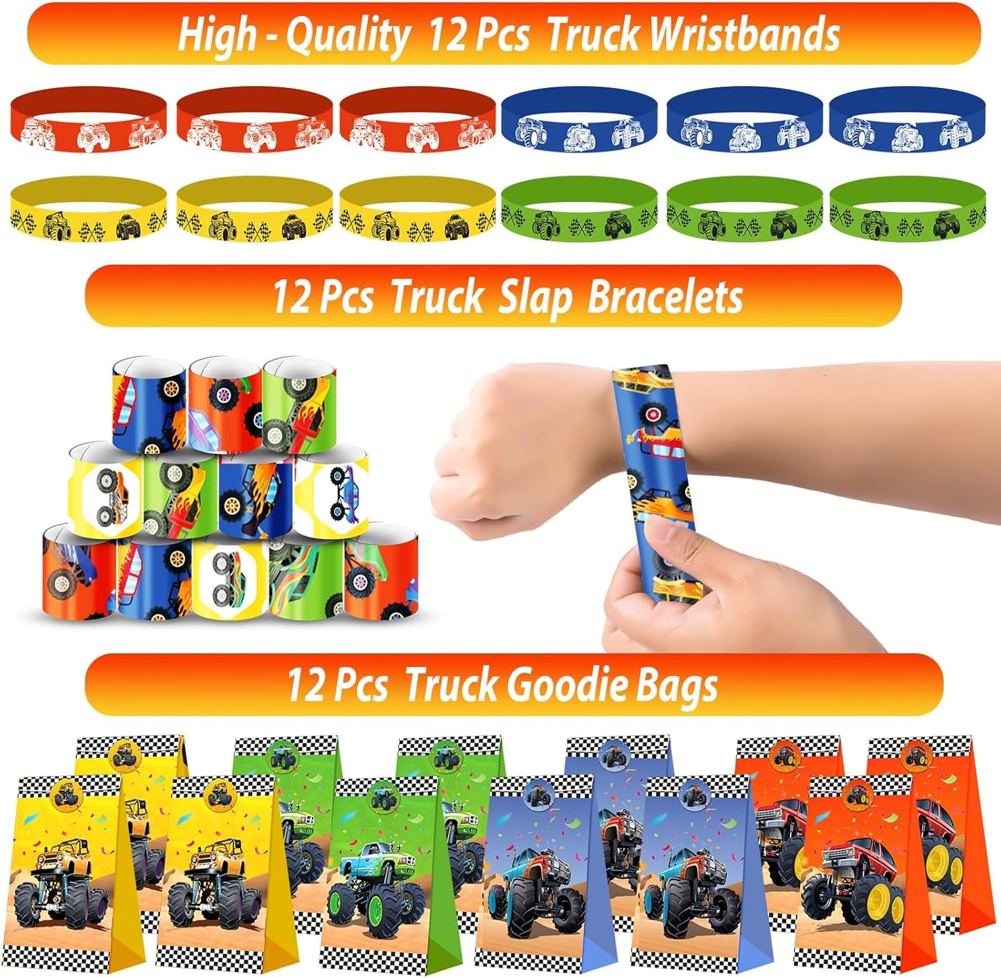 PLOUGVI 232PCS Construction Birthday Party Supplies Decorations Favors, Construction Theme Toys for Goodie Bag Stuffer, Pinata Filler Gifts