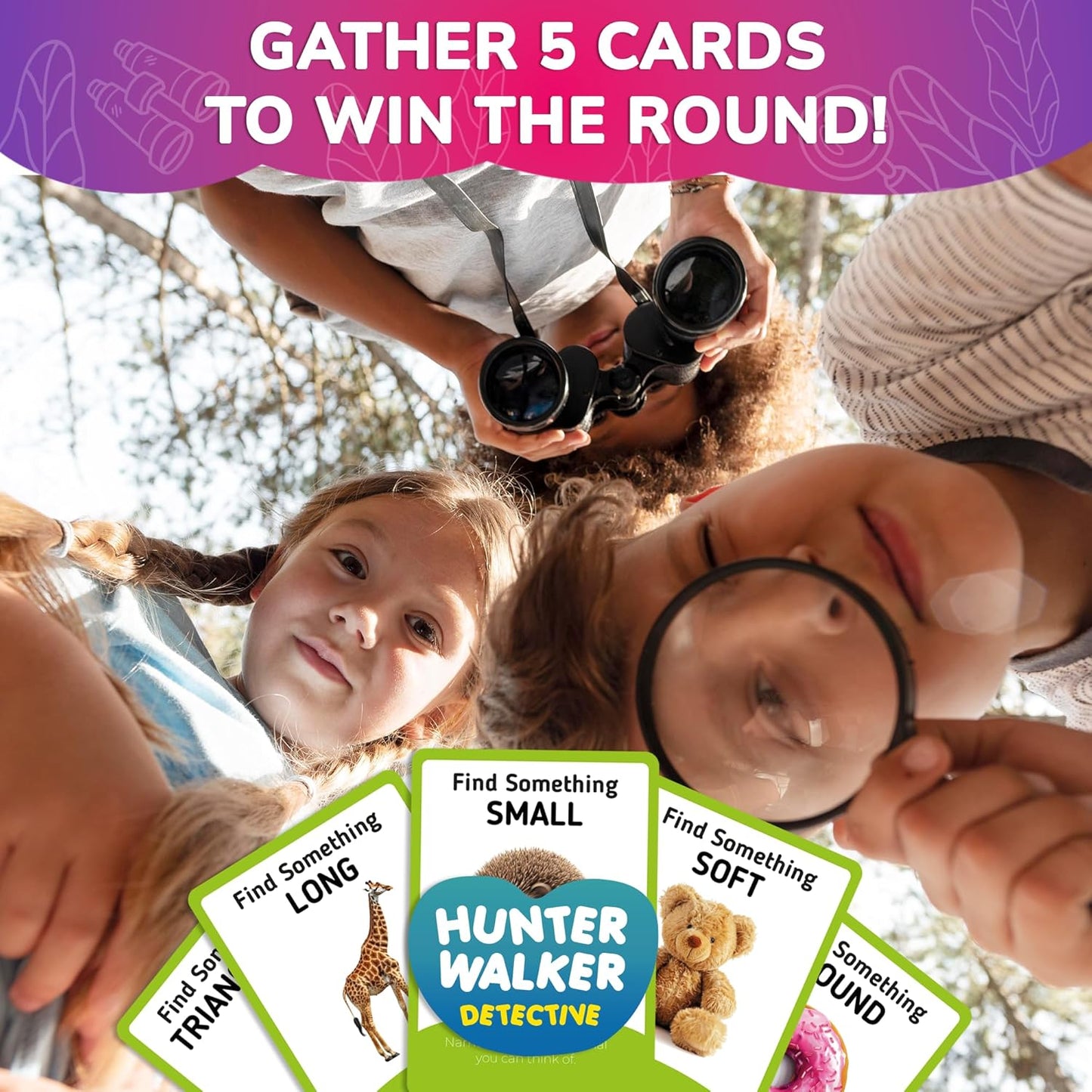QUOKKA Scavenger Hunt Cards for Toddlers and Kids Ages 4-8 - Indoor Search and Find Activities for Kids Ages 6-8 - Educational Party Games for 3-6 Year Olds