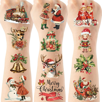 Gymnastic Temporary Tattoos Stickers - 200+ Sport Tattoo for Birthday Party Decorations, Dance Favors Supplies for Girls Boys, School Class Prize(8 Sheets)