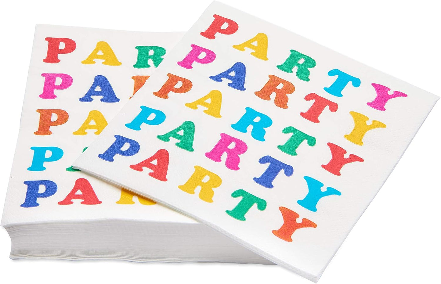 American Greetings Rainbow Party Supplies, Lunch Napkins (50-Count)