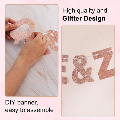 BEISHIDA 116 PCS A-Z DIY Letter Banner Kit Make Your Own Banner Including 111 Letters and Numbers 3 Rope and 2 Threading Device,Customized for Birthday Graduation Wedding Decor Black