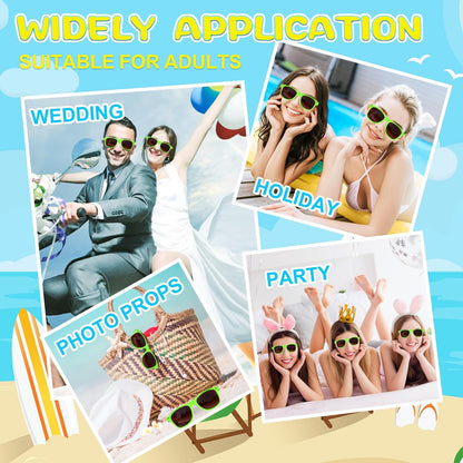 ASTARON Sunglasses Bulk, 6/12/24/48 Pack Sunglasses Party Favors for Summer Beach Pool Birthday Wedding Party Supplies