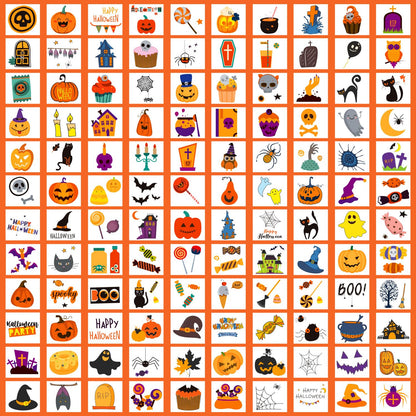 Partywind 408 PCS Kids Tattoos for Party Supplies, Individually Wrapped Sheet Temporary Tattoos Stickers for Kids Goodie Bag Stuffers, Fun Birthday Party Favors - Mixed