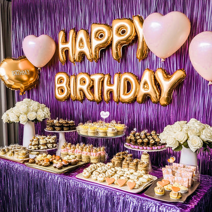 PartyWoo Silver Streamers 3pcs Tinsel Backdrop 8.2FT Metallic Tinsel Foil Fringe Streamer Curtains Party Photo Booth Backdrop for Graduation Baby Shower Bachelorette Wedding Disco Party Decorations