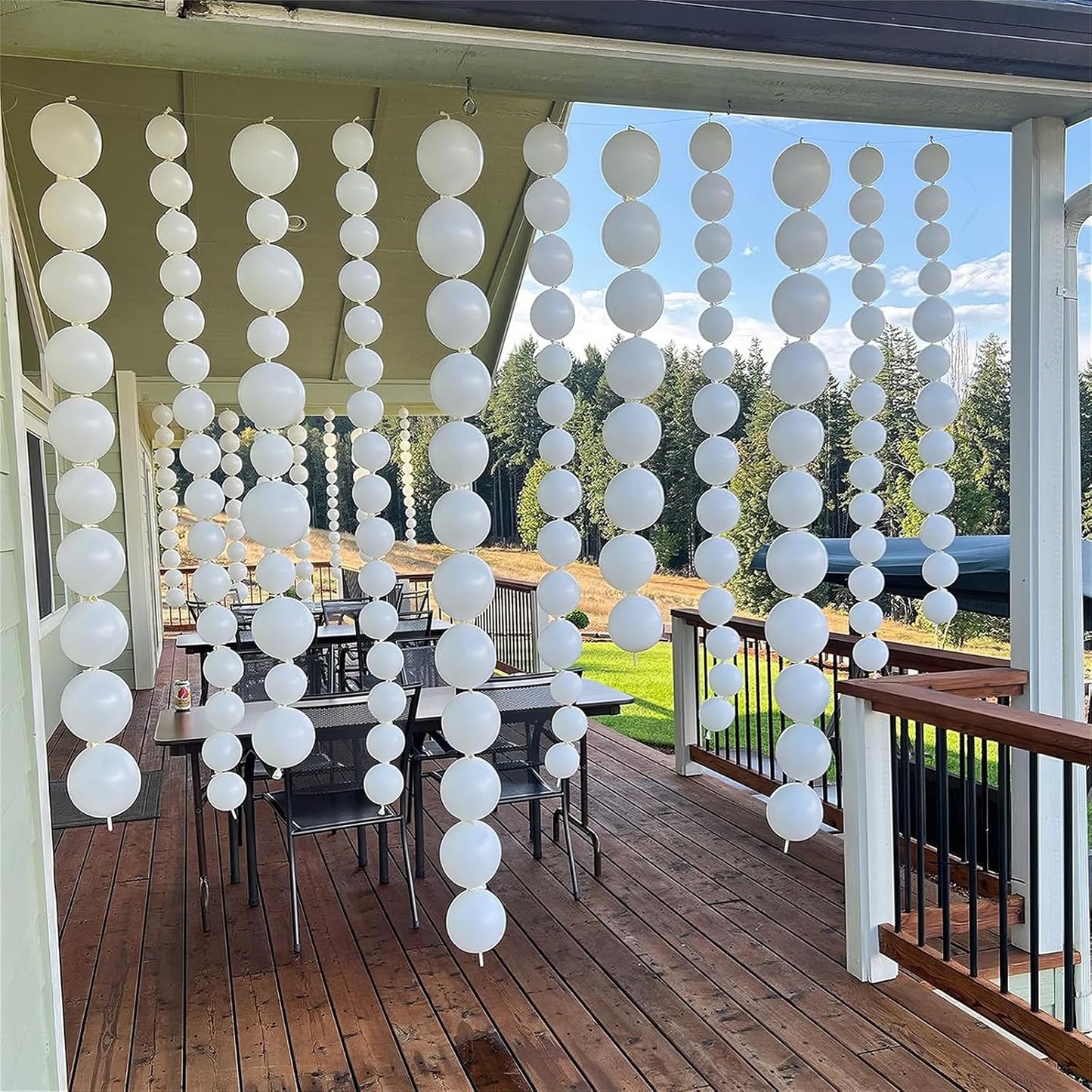 Gold Quick Link Balloons, 60PCS Linking for Balloon Wall Arch Chains, 6inch Linkable for Wedding Birthday Baby Shower Engagement Graduation Party Decorations