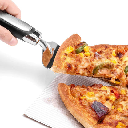 2PCS Flatware Pie Server Stainless Steel Cake Cutter, Pizza/Tart/Dessert Slicer.