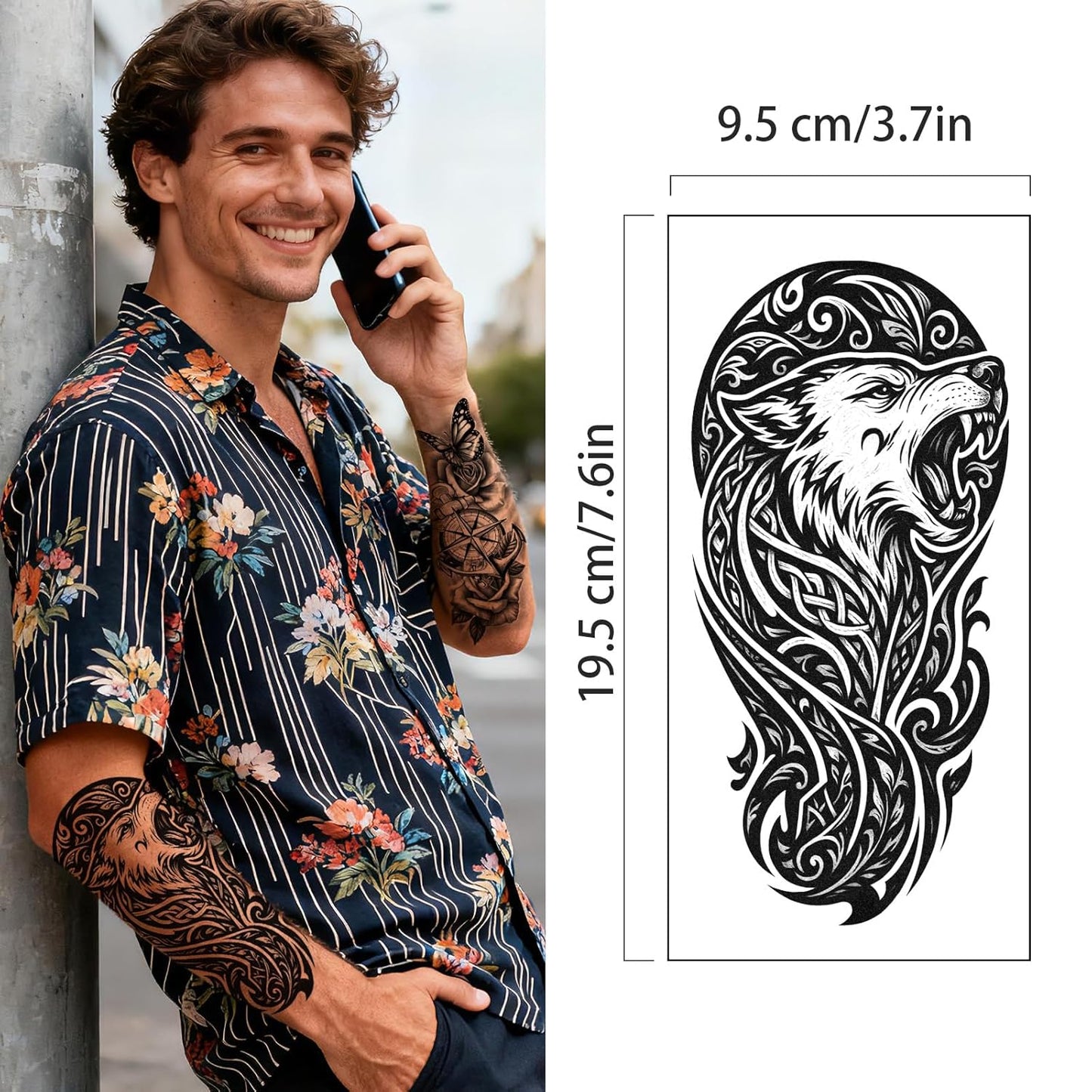 Glow in the Dark Tattoos 256+ PCS – Luminous Party Supplies Neon Body Paint UV Face Temporary Tattoos for Adults Teens, 32 Sheets Neon Accessories Carnival Raves Party Favors & Decorations