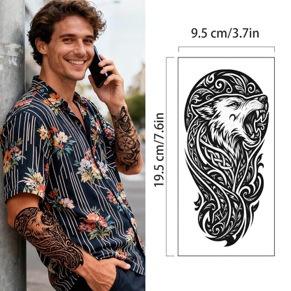 Glow in the Dark Tattoos 256+ PCS – Luminous Party Supplies Neon Body Paint UV Face Temporary Tattoos for Adults Teens, 32 Sheets Neon Accessories Carnival Raves Party Favors & Decorations