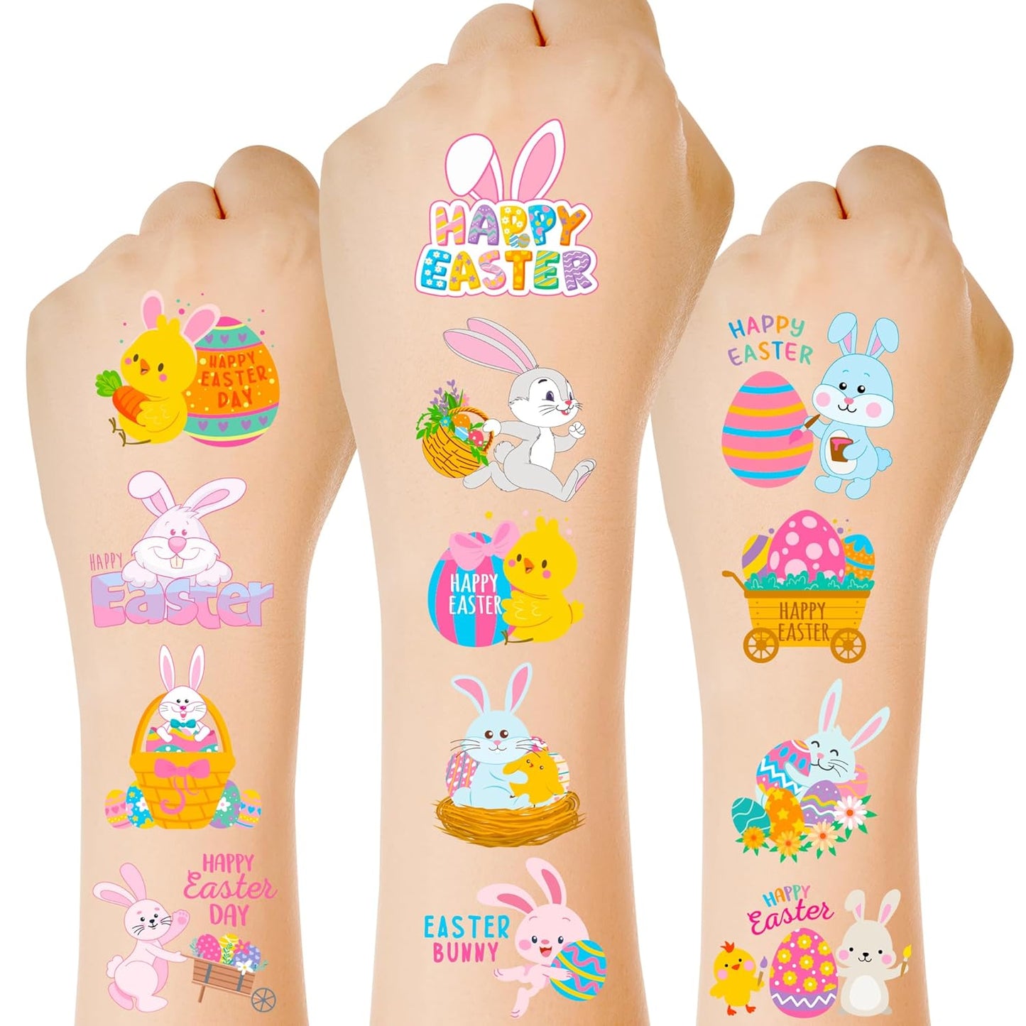 150 PCS Summer Temporary Tattoos, 6 Sheets Waterproof Fake Tattoos with Tropical Fruits Flamingos Hello Summer for Adults Pool Party, Hawaiian Stickers for Hawaiian Luau Party Favors Supplies