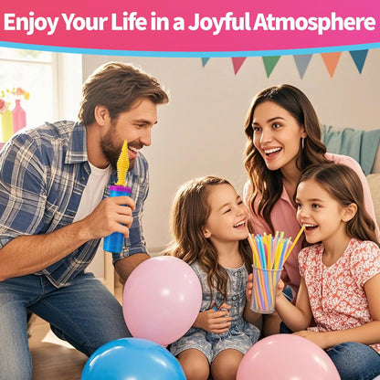 Hand Balloon Pump, Dual Action Two-Way Inflator, Manual Air Blower for Balloons