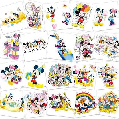 60 Pcs Princess Temporary Tattoos Birthday Themed Party Supplies Decoration Favors Cartoon Cute Sticker for Kids Girls Home Activity Class Prizes Carnival Christmas Rewards (60, princess)