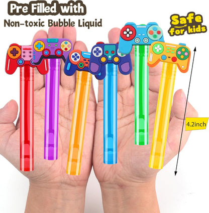 24PCS Animal Bubble Wands for Wild One Birthday Baby Shower Decorations Safari Jungle Theme Party Favors Supplies, Pinata Goodie Bags Filler, Classroom Prizes, Valentines Gifts, Easter Stuffers