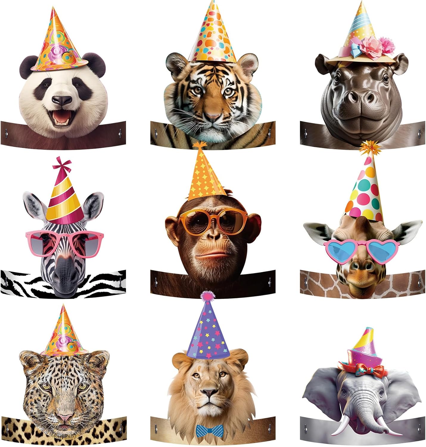 Gersoniel 24 Pcs Party Hats for Kids Paper Headbands Crown for Boys Girls, Birthday Party Decoration Favors