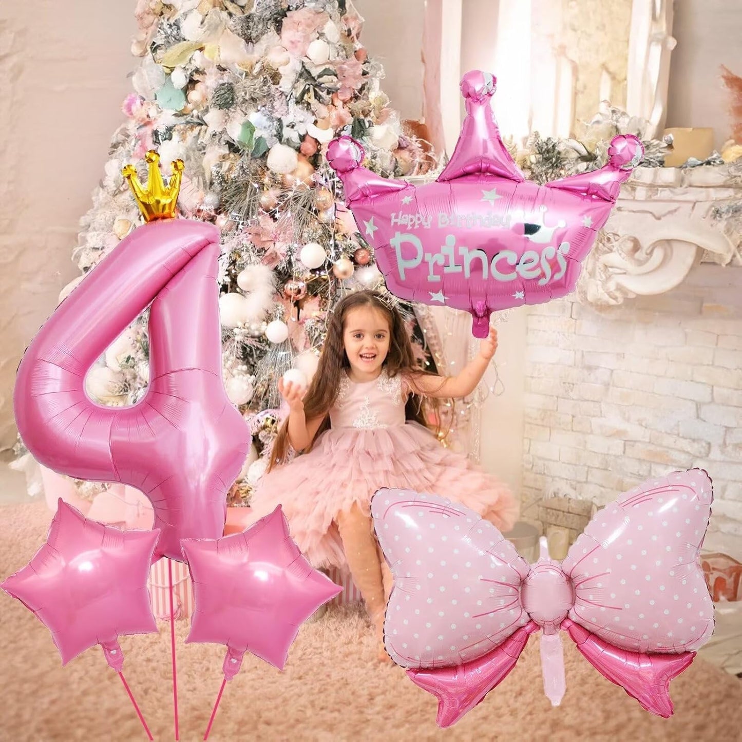 Dinosaur 5th Birthday Decorations, Dinosaur Birthday Party Decorations with Giant Inflatable Dinosaur Balloons 40 Inch Helium Foil Mylar Number 5 Balloons for Dinosaur Theme Birthday Party Decorations