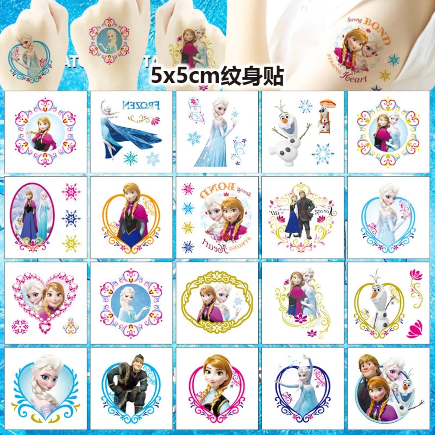 20Sheets Mickey Mouse Temporary Tattoos Birthday Themed Party Supplies Decoration Favors Cartoon Cute Sticker for Teens Home Activity Prizes Carnival Christmas Rewards (Mickey)