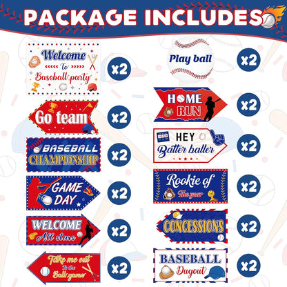 24 Pieces Retirement Decorations Retirement Party Directional Sign Retired Welcome Signs for Adults Retirement Themed Party Decorations Birthday Party Supplies