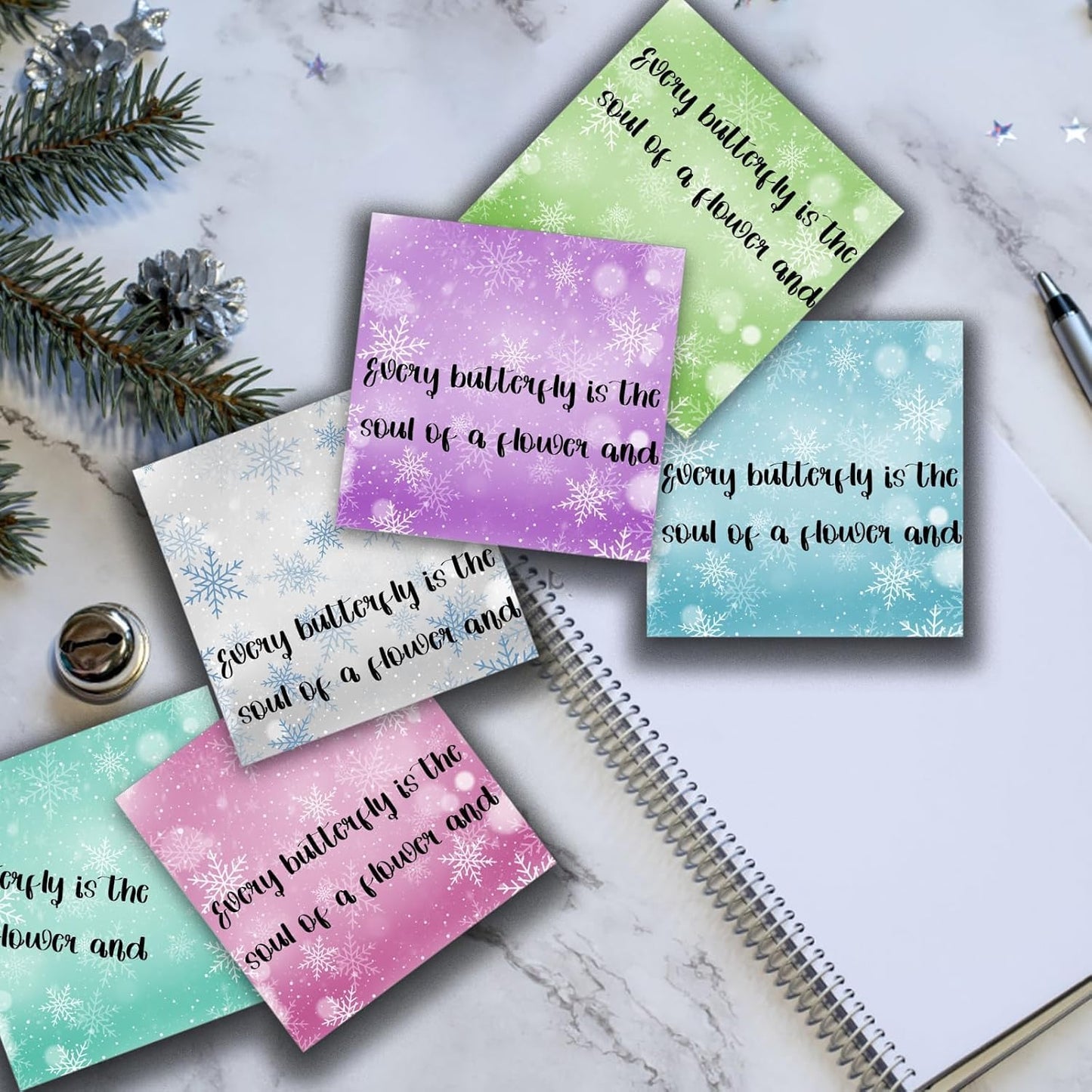 12 Pcs Ice Cream Sticky Notes Summer Popsicle Sticky Notepad Colorful Self-Adhesive Post Notes Cute Mini Memo Pad Removable Note for Office School Classroom Student Ice Cream Party Favors