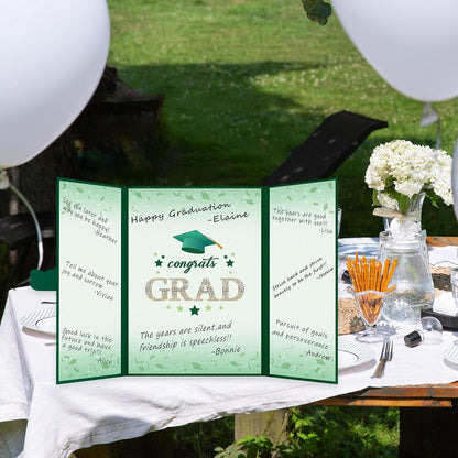 Vlipoeasn 2026 Graduation Guest Book Alternative, Black Gold Class of 2026 Graduation Party Decorations, Graduation Signature Book for 2026 College High School, Unique Graduation Gifts for Friends