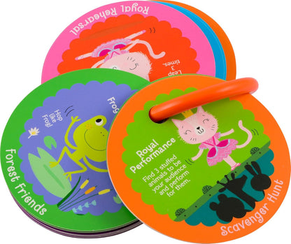 MOLLYBEE KIDS Dino Stomp and Roar, Toddler and Preschool Dinosaur Activity Cards, Gifts for 3, 4 Year Olds, Toddler Activities