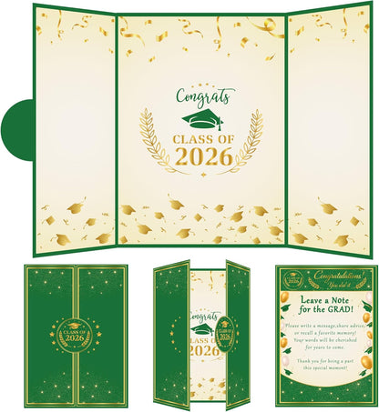 Graduation Decorations 2026 - Graduation Guest Book for Class of 2026, Signature Board Sign for High School & College Graduation Party Decor
