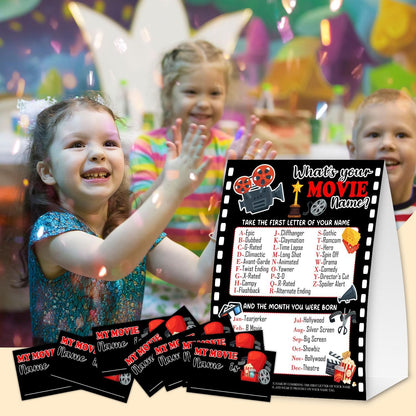 Gamer Birthday Party Decorations, Funny Video Game Party Night Favors Set,What's Your Gamer Name Perfect for Birthday Party Baby Shower Activities(31pcs)